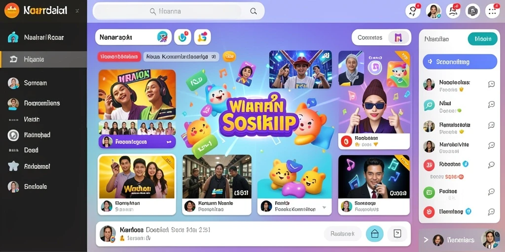 Tampilan permainan slot yang menarik dan modern.