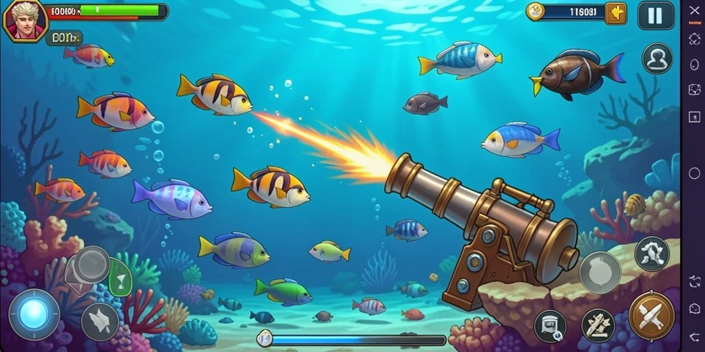 Menampilkan gameplay yang seru dengan grafis menarik.